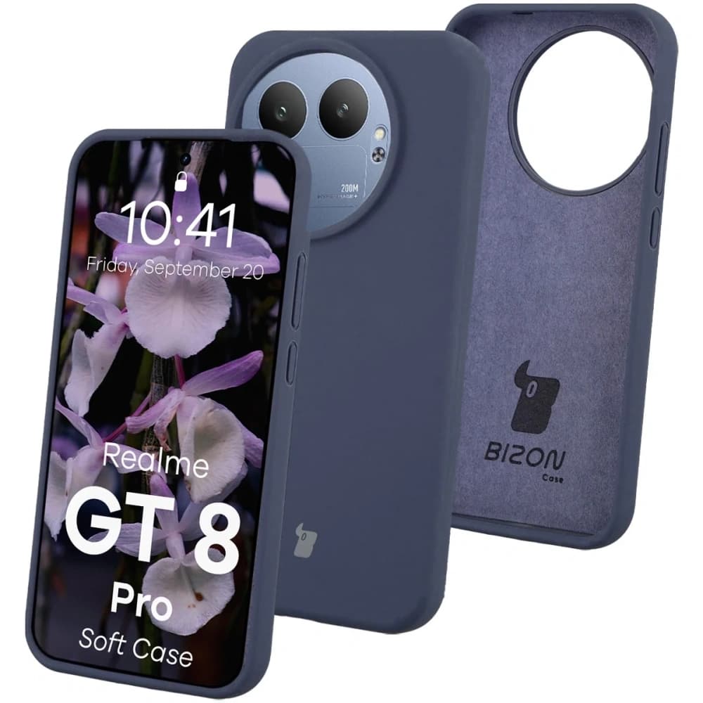 Bizon Soft Case Realme GT 8 Pro dunkelblau