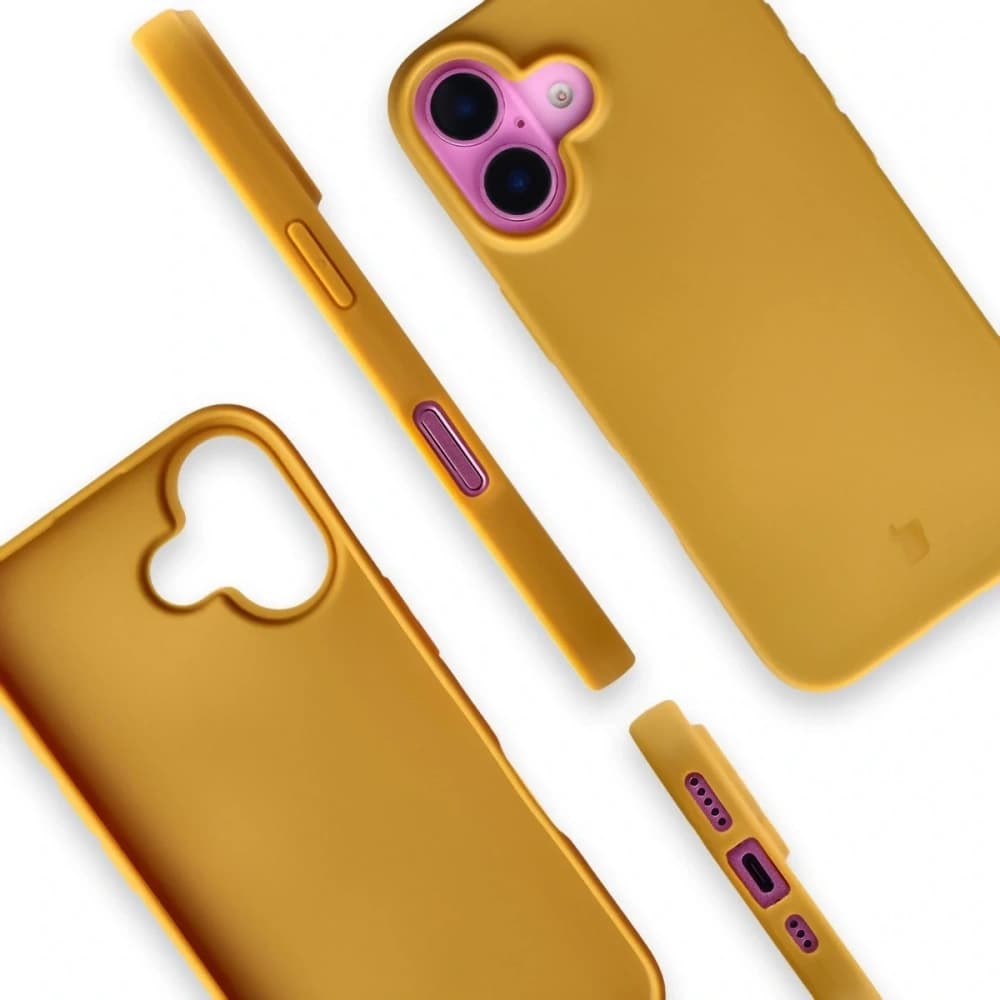 Bizon Case ReLeaf Apple iPhone 16 sötét sárga
- 4