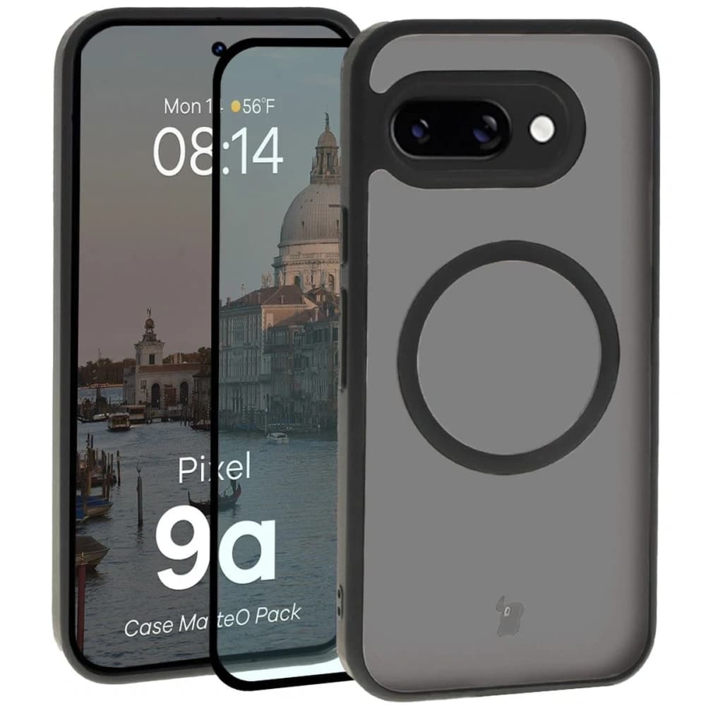 Bizon MatteO Magnetic Pack Google Pixel 9a rauchschwarz