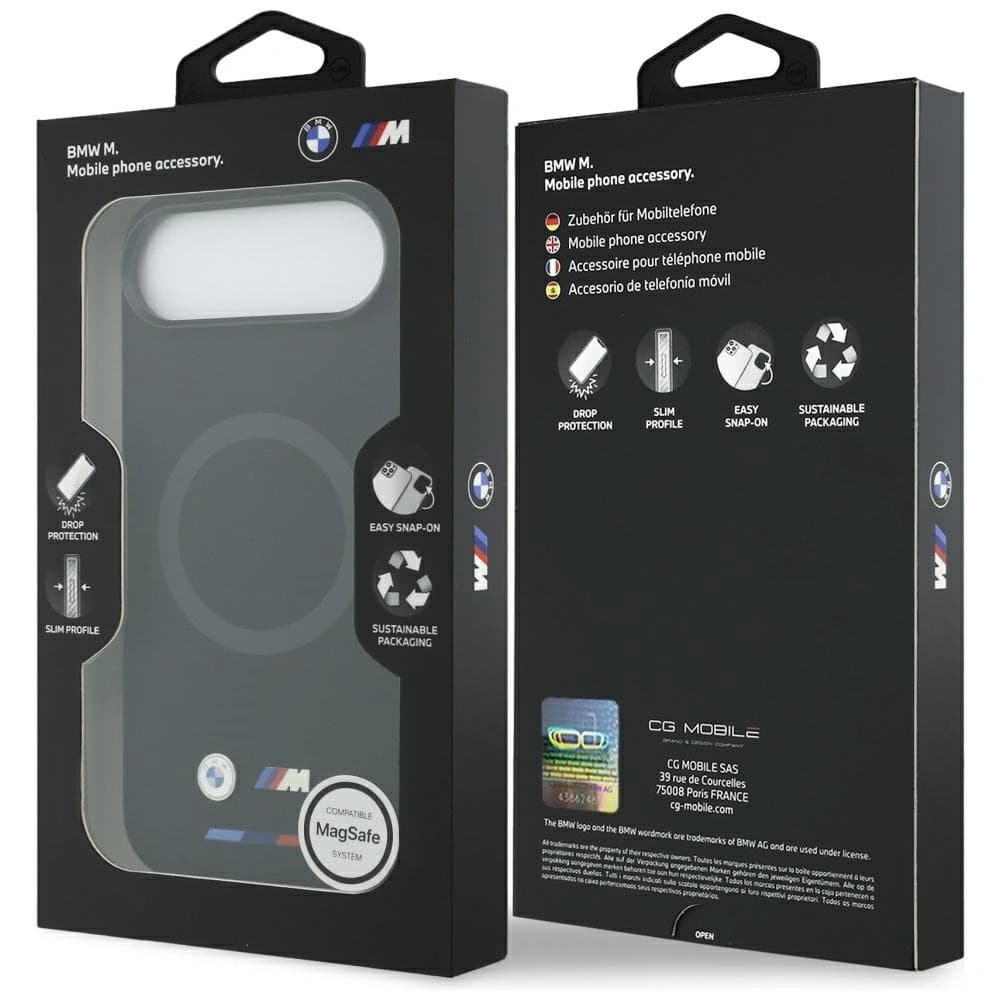 BMW M Silicon Logo MagSafe Apple iPhone Air negru - 8