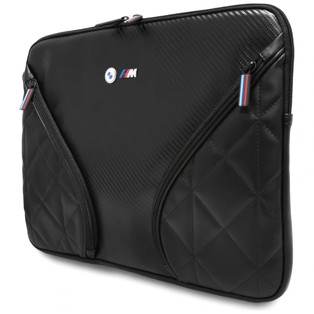 BMW Carbon Pockets&Metal Logo Sleeve 16" negru - 2
