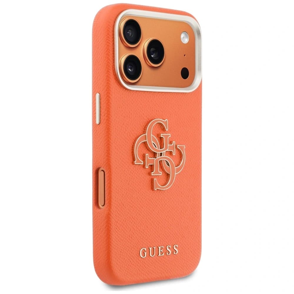 Guess FW Resin Logo Apple iPhone 17 Pro orange - 4