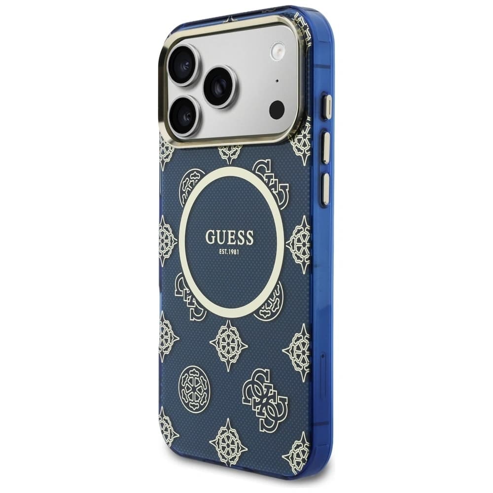 Guess IML Pivoňková Tečka MagSafe Apple iPhone 17 Pro Max modré
- 2