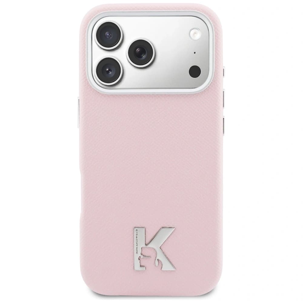 Karl Lagerfeld Karl Head Logo MagSafe Apple iPhone 17 Pro Max pink
- 3