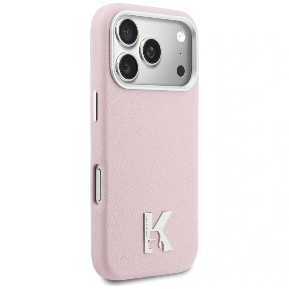 Karl Lagerfeld Karl Head Logo MagSafe Apple iPhone 17 Pro Max pink
- 4