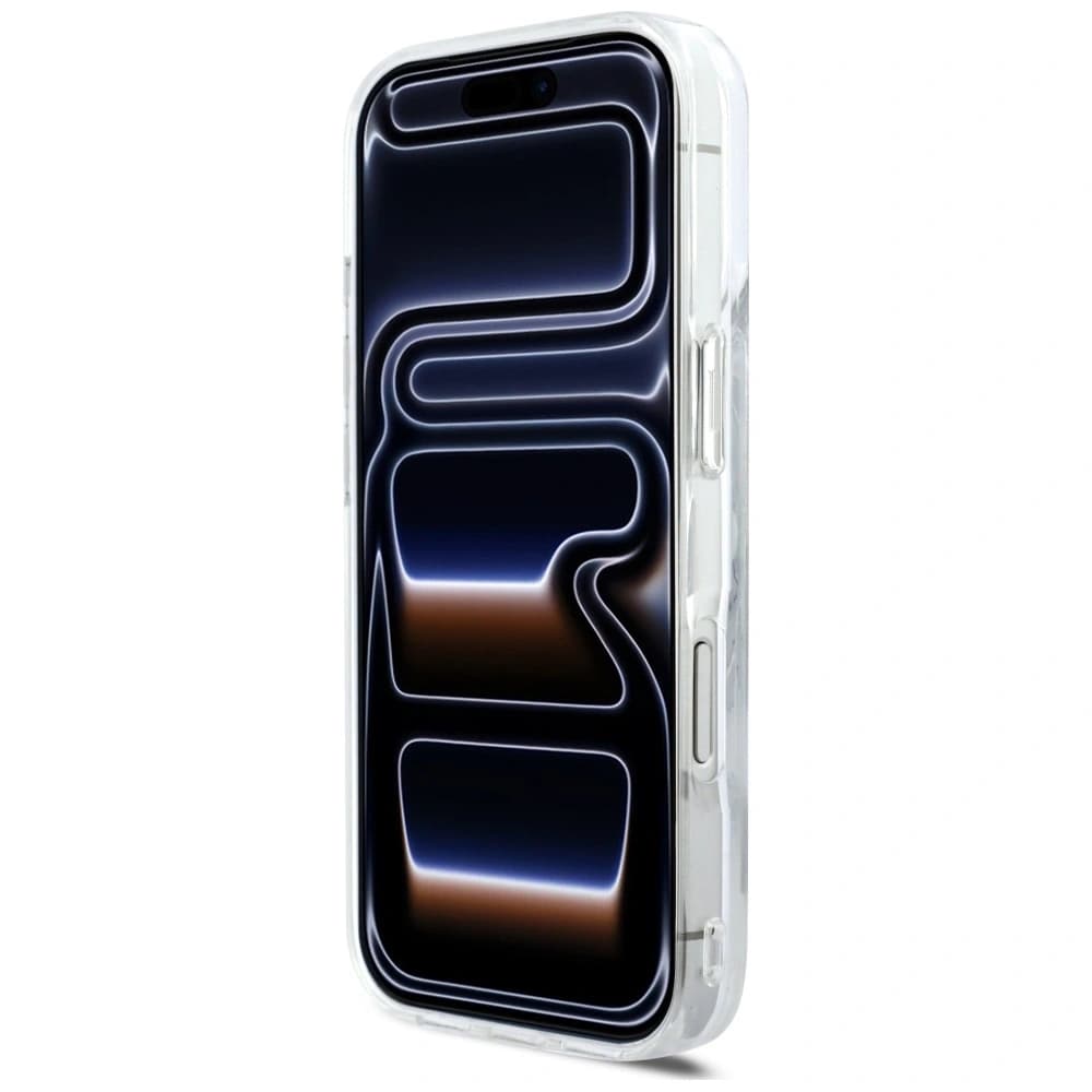 Karl Lagerfeld Liquid Glitter Karl Script Logo MagSafe Apple iPhone 17 Pro klar
- 5