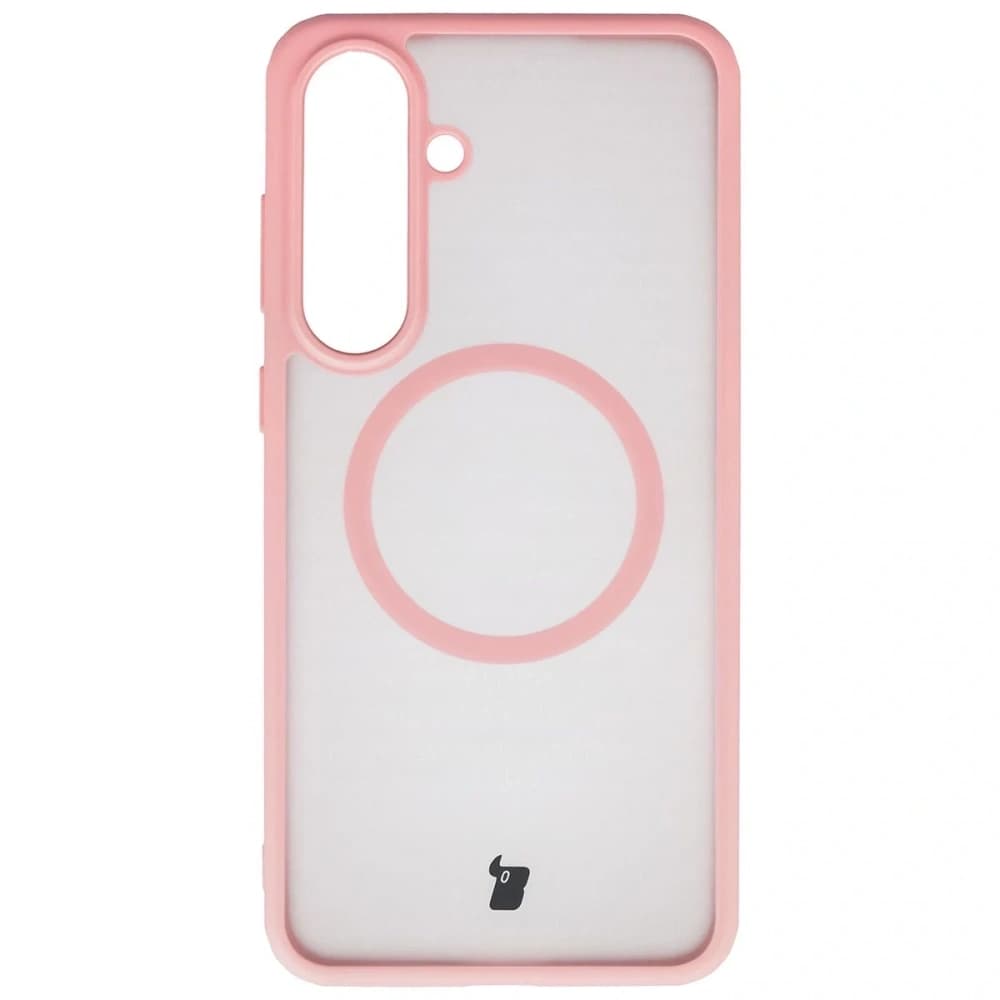 Bizon MatteO Magnetický Pack Samsung Galaxy S25 FE kouřově světle růžový
- 2