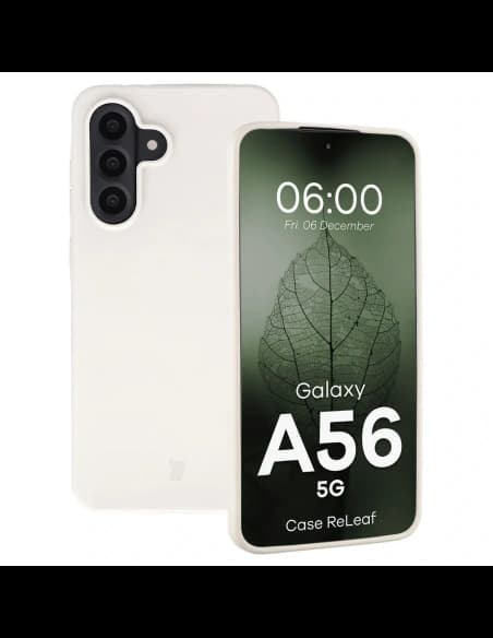 Bizon Case ReLeaf Samsung Galaxy A56 5G weiß