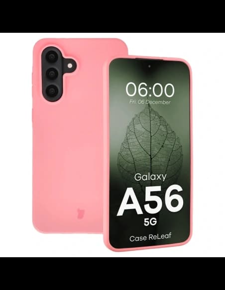 Bizon Case ReLeaf Samsung Galaxy A56 5G pink