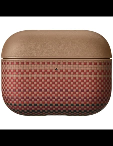 Etui PITAKA Aramid Fiber do Apple AirPods Pro 3 sunset