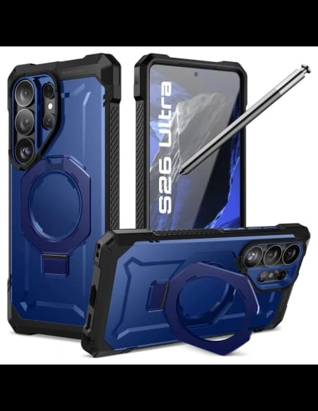 Supcase Unicorn Beetle Grip Mag MagSafe Samsung Galaxy S26 Ultra Cobalt