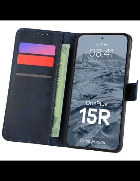 Bizon Case PocketOnePlus 15R tengerészkék