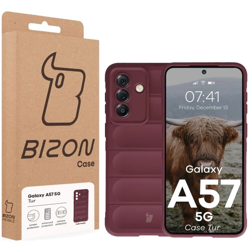 Bizon Case Tur Samsung Galaxy A57 5G burgunder
- 8