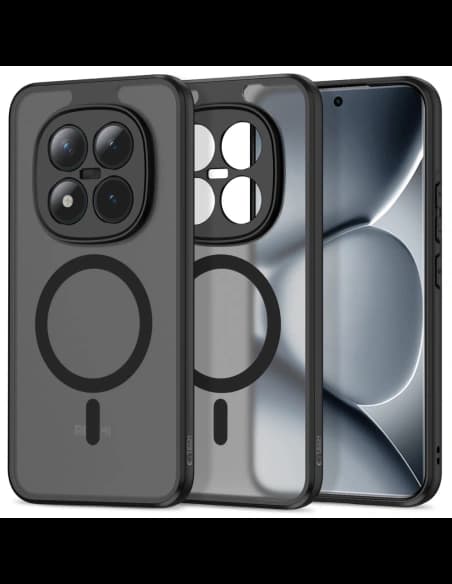 Tech-Protect Magmat MagSafe Xiaomi Poco M8 Pro / Redmi Note 15 Pro+ Plus 5G Matt Fekete