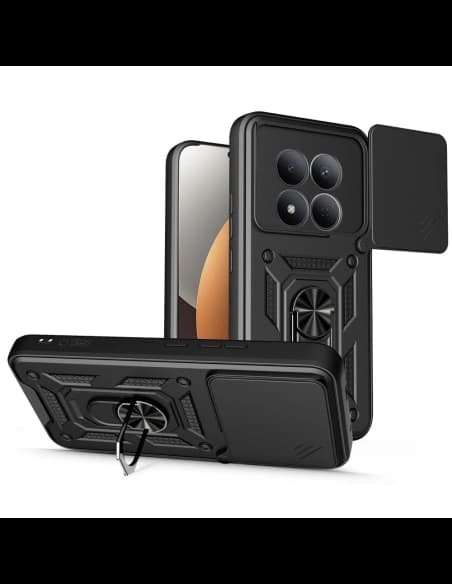 Tech-Protect Camshield Pro Xiaomi Redmi Note 15 Pro 5G Matt Fekete