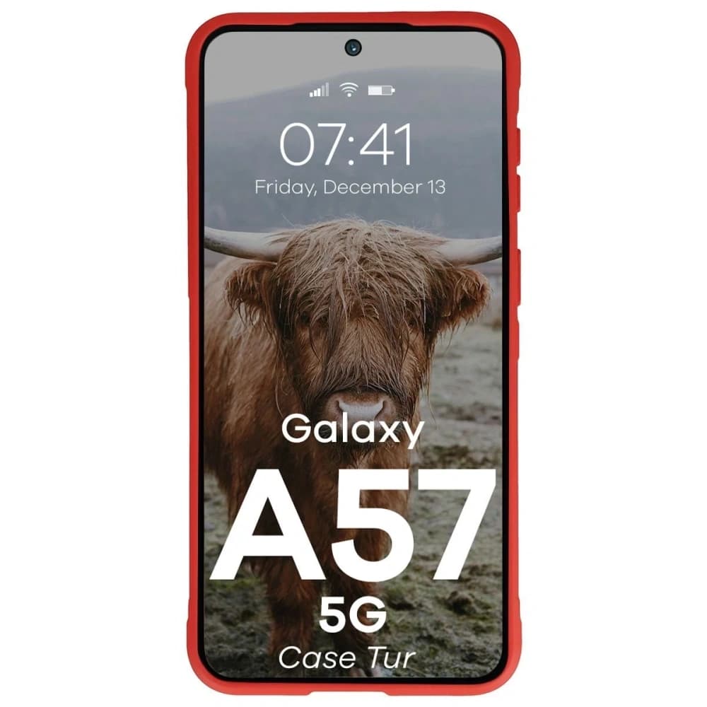 Bizon Case Tur Samsung Galaxy A57 5G rot
- 5