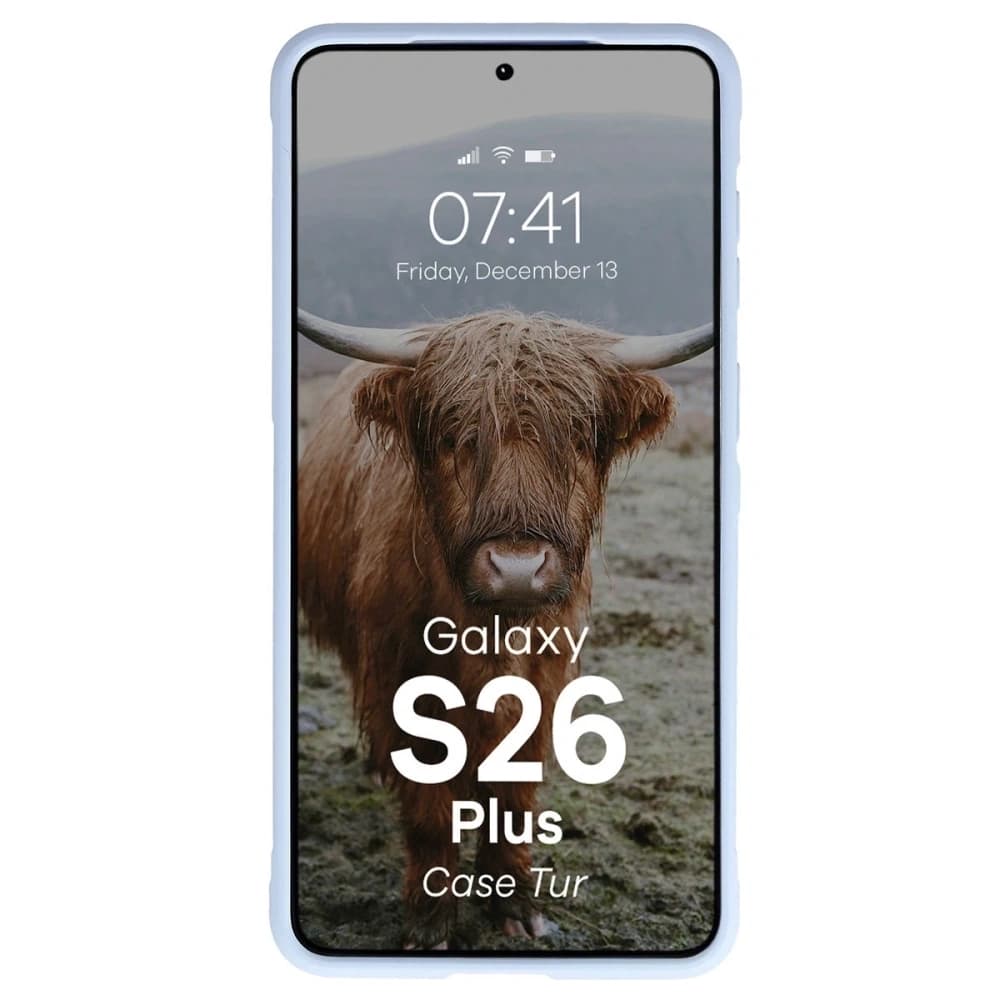 Bizon Case Tur Samsung Galaxy S26 Plus albastru deschis
- 5