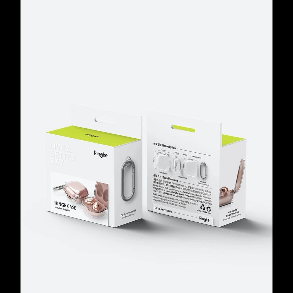 Etui Ringke Hinge Case Samsung Galaxy Buds 2/2 Pro/Live/Pro Clear - 11