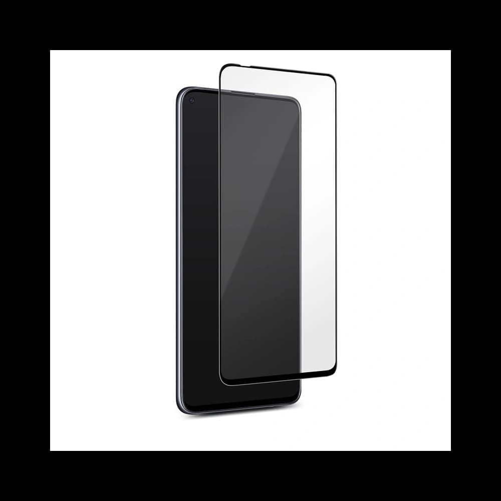 Edzett üveg PURO Frame Tempered Glass Samsung Galaxy A21s (fekete keret)