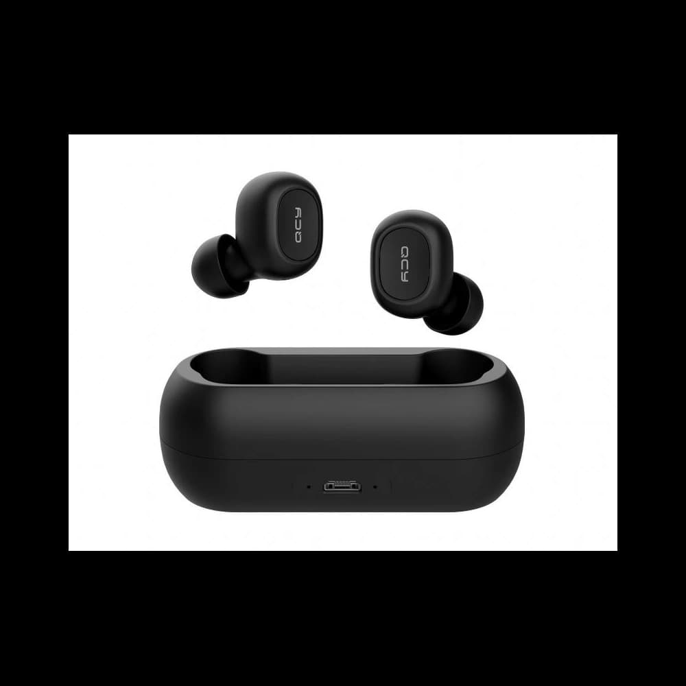 QCY T1C TWS Căști wireless Bluetooth 5.0 (negre)