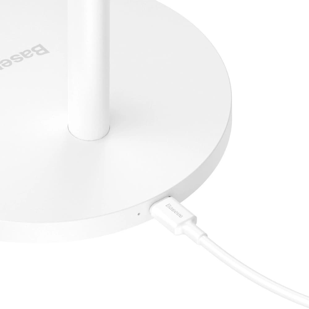 Lampa de birou Baseus I-Wok cu acumulator (albă) - 5