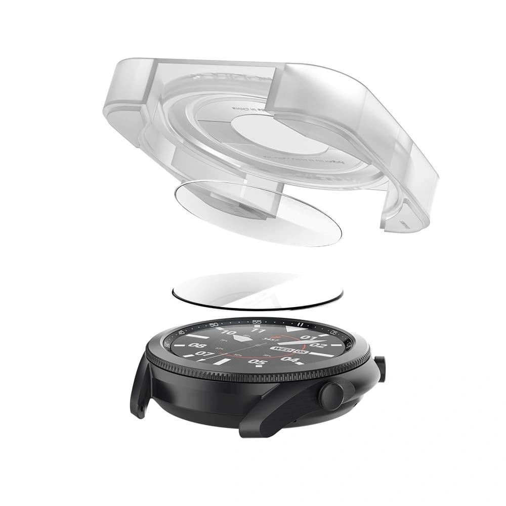 Tvrdé sklo Spigen GLAS.tR ez Fit Samsung Galaxy Watch 3 41mm - 3