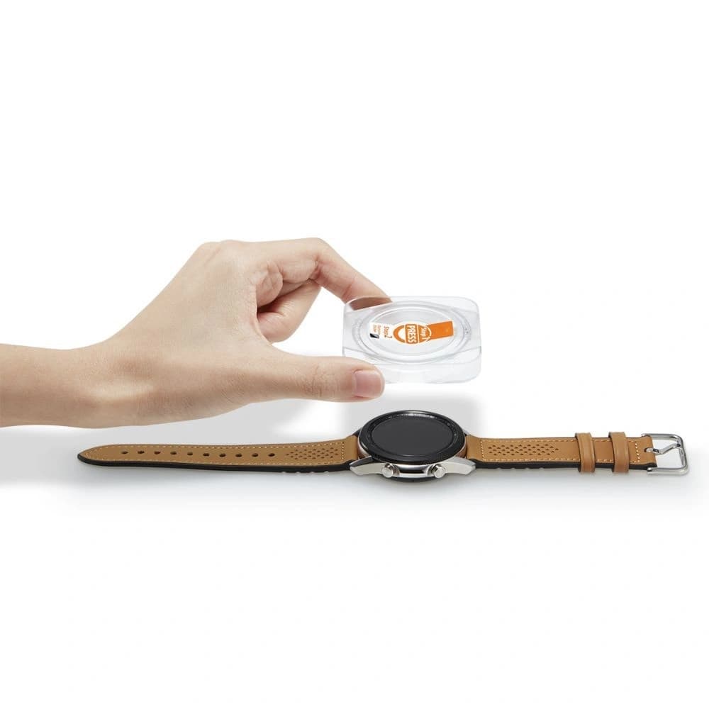 Tvrdé sklo Spigen GLAS.tR ez Fit Samsung Galaxy Watch 3 41mm - 9