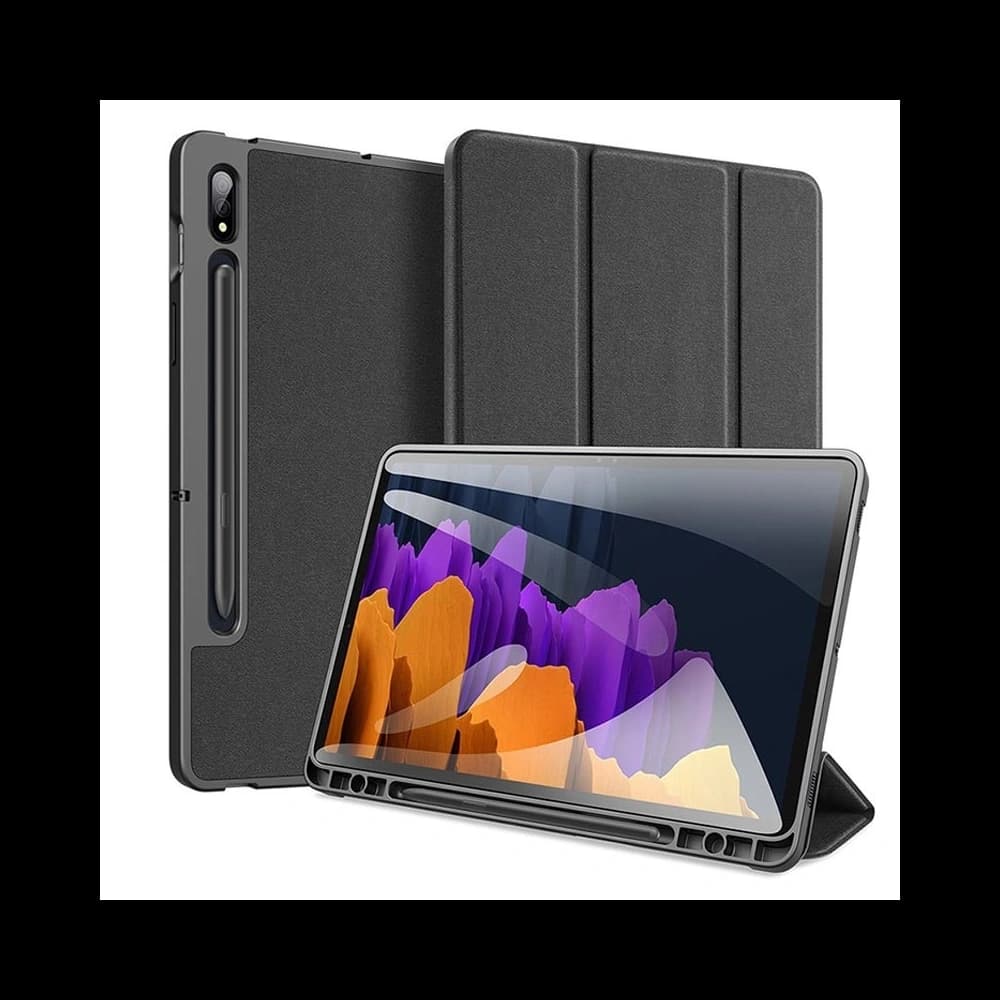 Etui DuxDucis Domo Samsung Galaxy Tab S7/S8 11 Fekete