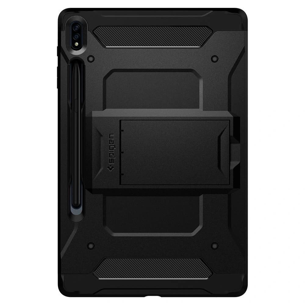 Etui Spigen Tough Armor Pro Samsung Galaxy Tab S7+ Plus/S8 + Plus 12.4 Fekete - 3