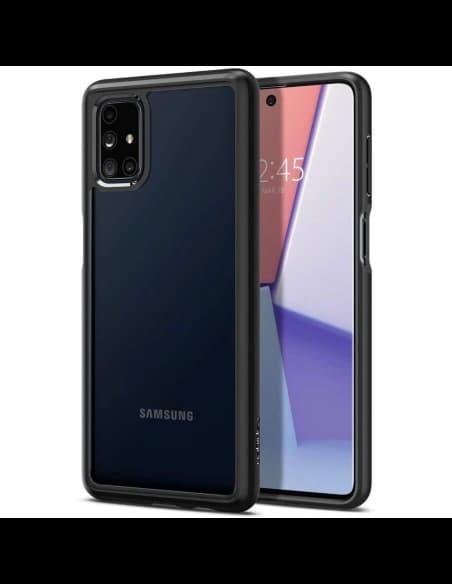 Etui Spigen Ultra Hybrid Samsung Galaxy M51 Matt Fekete