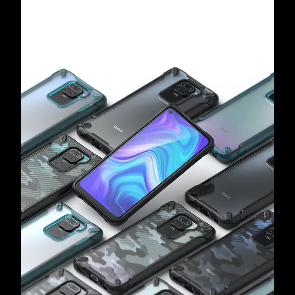Etui Ringke Fusion-X Redmi Note 9 Negru - 7
