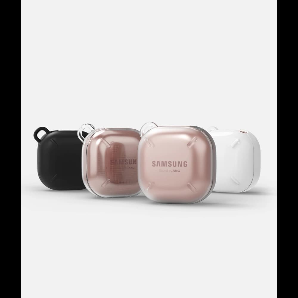 Etui Ringke Slim-X Samsung Galaxy Buds 2/2 Pro/Live/Pro Lesklá bílá - 4