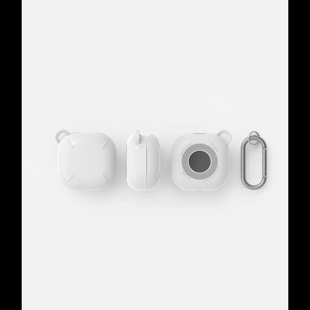 Etui Ringke Slim-X Samsung Galaxy Buds 2/2 Pro/Live/Pro Lesklá bílá - 10