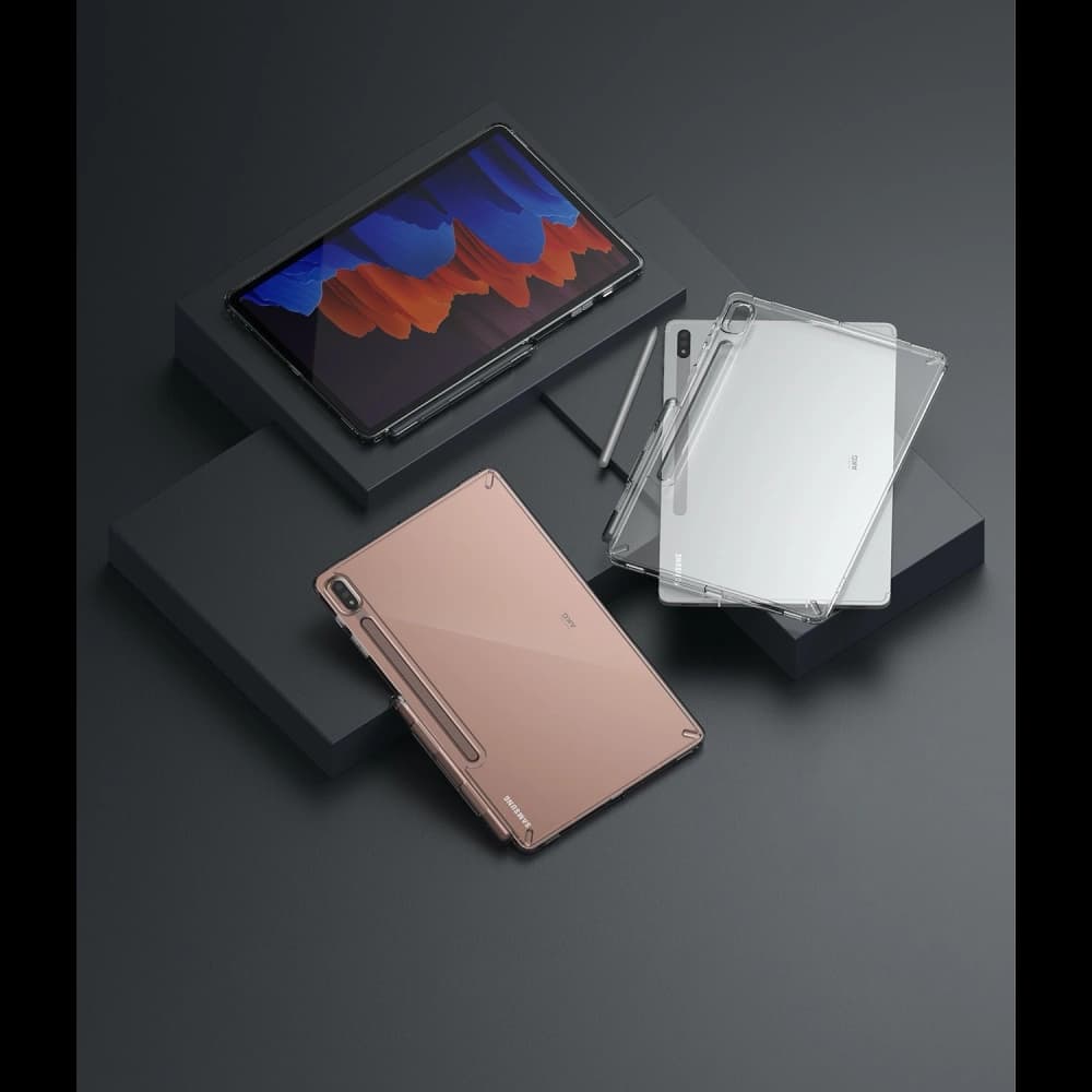 Etui Ringke Fusion Samsung Galaxy Tab S7+ Plus/S8 + Plus 12.4 Átlátszó - 3
