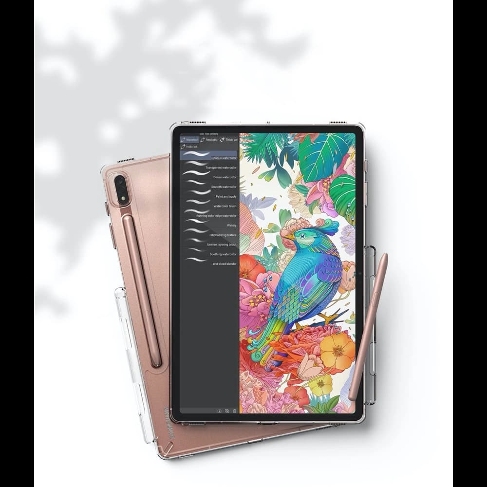 Etui Ringke Fusion Samsung Galaxy Tab S7+ Plus/S8 + Plus 12.4 Átlátszó - 5