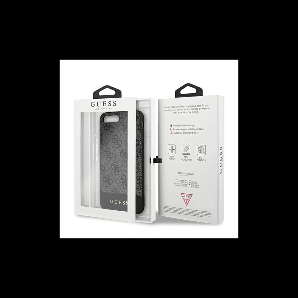 Guess GUHCI8LG4GLGR Apple iPhone 7/8 Plus šedý/grey hardcase 4G Stripe Collection - 7