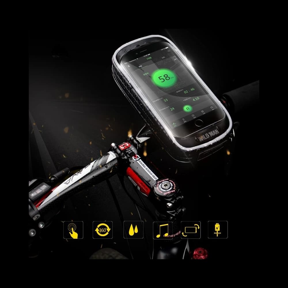 WildMan Hardpouch Fahrradhalterung XXS Schwarz - 4