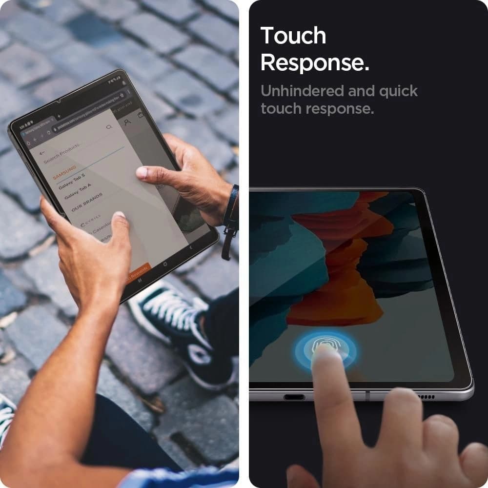 Edzett üveg Spigen GLAS.tR ez Fit Samsung Galaxy Tab S7/S8 11 - 4