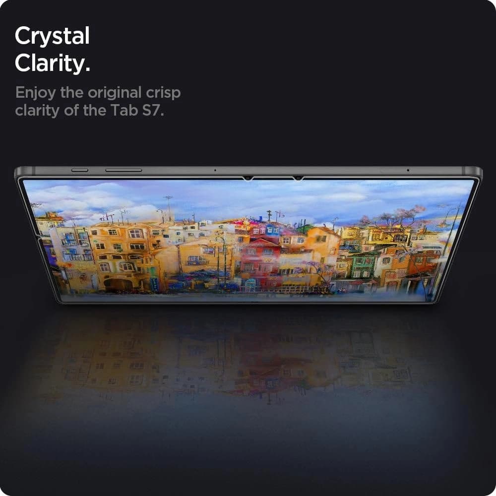 Edzett üveg Spigen GLAS.tR ez Fit Samsung Galaxy Tab S7/S8 11 - 5