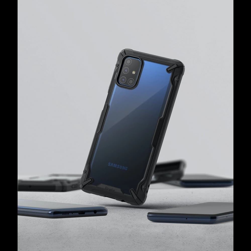 Etui Ringke Fusion-X Samsung Galaxy M51 Fekete - 7